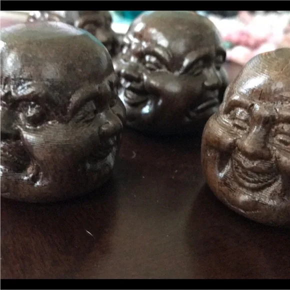 Carved Wooden Buddha - Picture 2 of 5